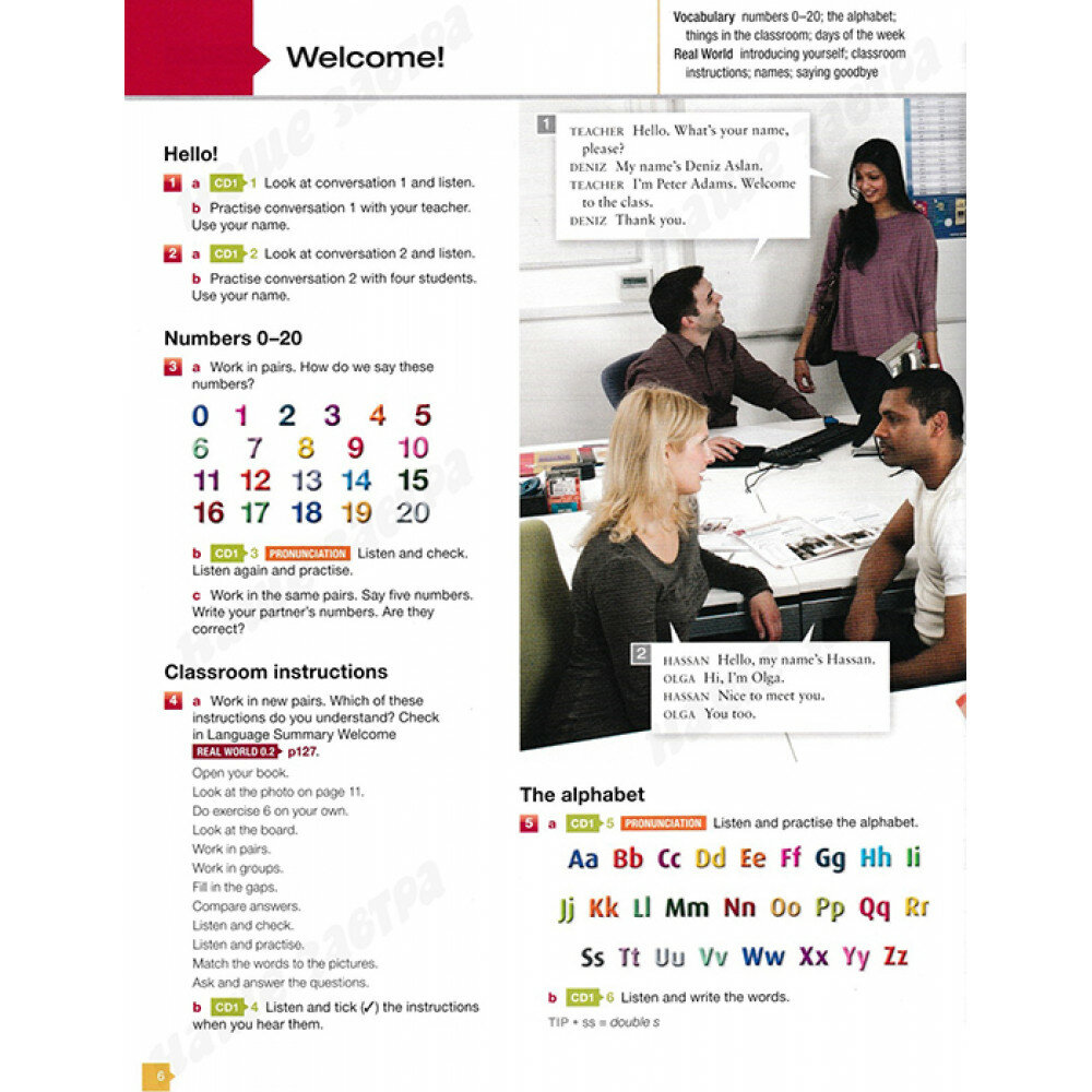 face2face. Elementary. Student's Book with Online Workbook - фото №6