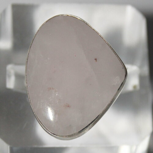 Кольцо True Stones, кварц, размер 17, розовый