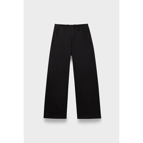 Брюки багги Transit trousers black, размер 50, черный брюки багги ivcapriz размер 50 белый черный