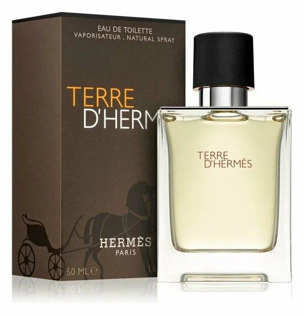 Hermes туалетная вода Terre d'Hermes, 50 мл, 50 г