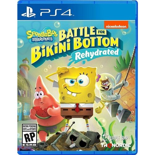Игра SpongeBob SquarePants: Battle For Bikini Bottom Rehydrated (PlayStation 4, Русские субтитры) spongebob squarepants battle for bikini bottom – rehydrated