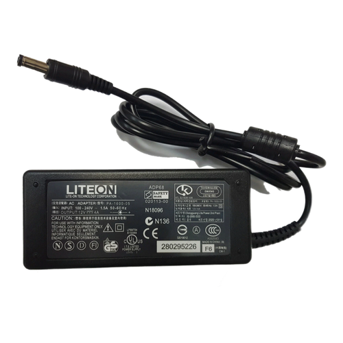 БП для мониторов и ноутбуков Lite-on 12V4A (5.5*2.5), с кабелем