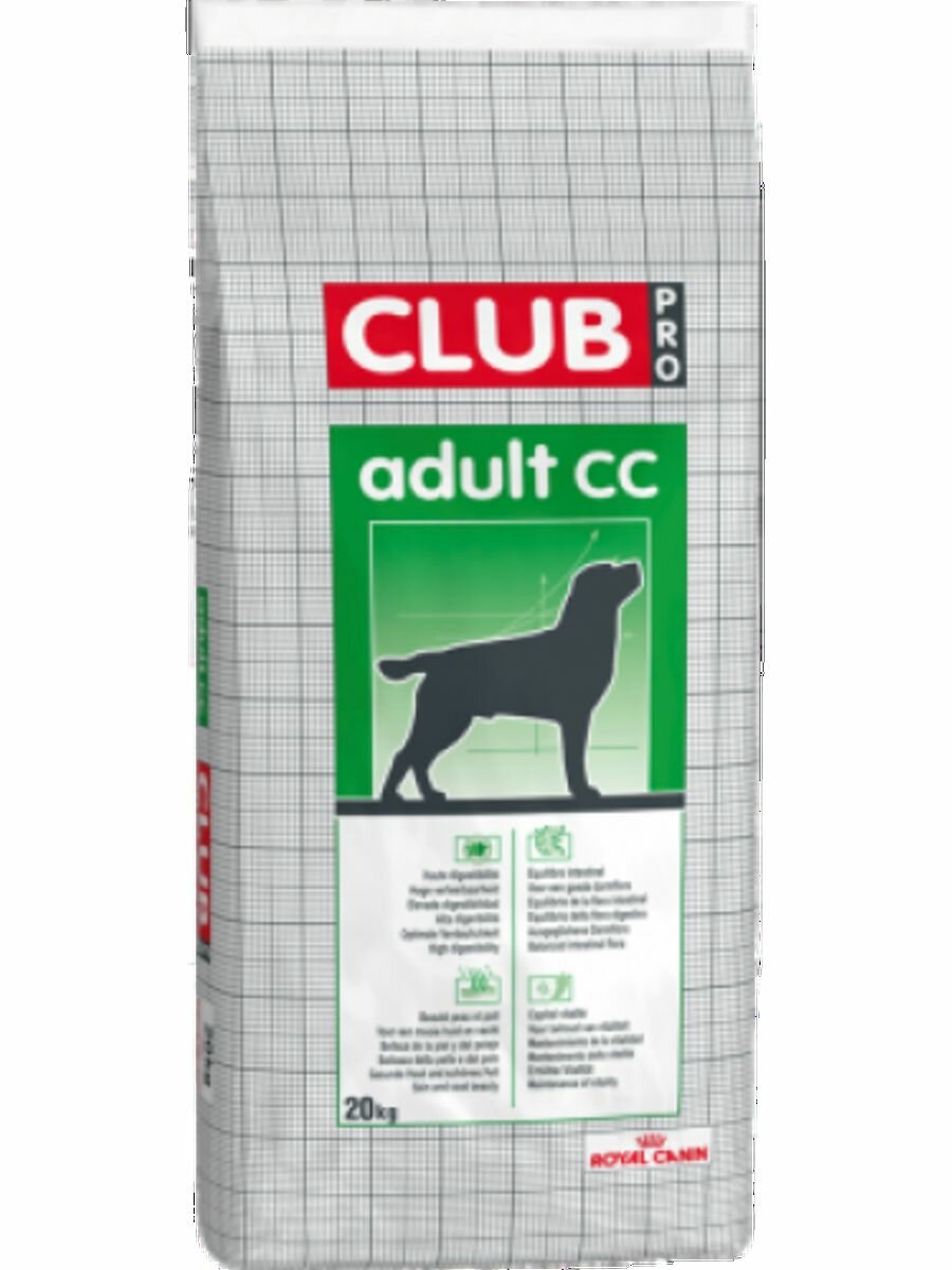 ROYAL CANIN Club Pro Adult CC для собак 20 кг