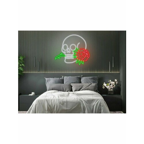 Неоновая вывеска светильник Santa Muerte 5250₽