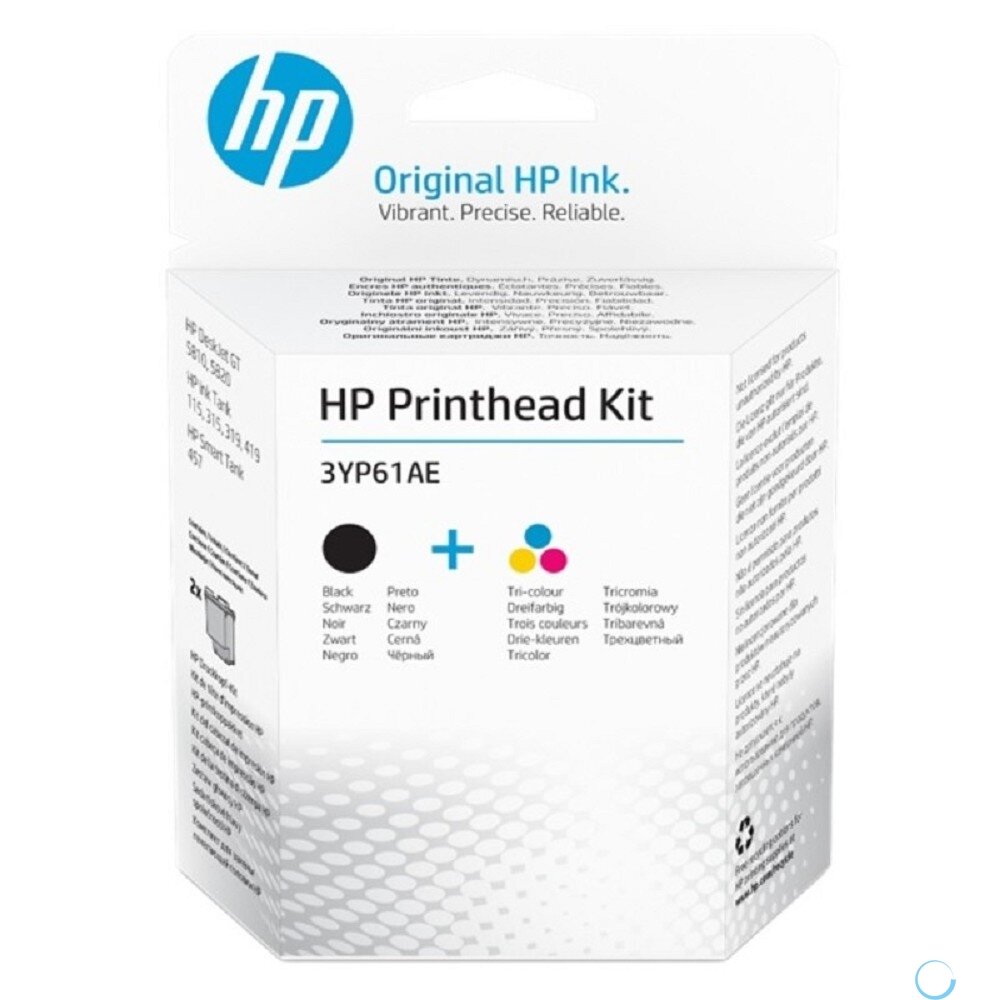 Комплект печатающих головок HP M0H50A+M0H51A 3YP61AE черный/трехцветный для HP HP GT5810/5820 InkTank 115/315/319/410/41