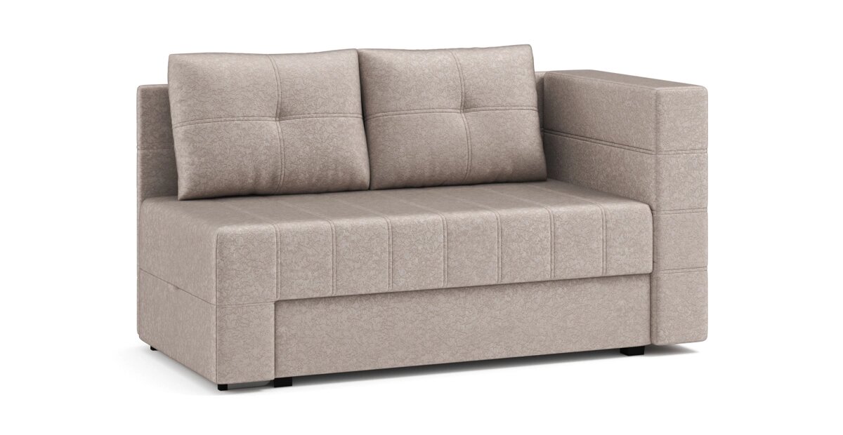 фото Прямой диван Цвет Диванов Корфу NEXT 147 прямая Капучино