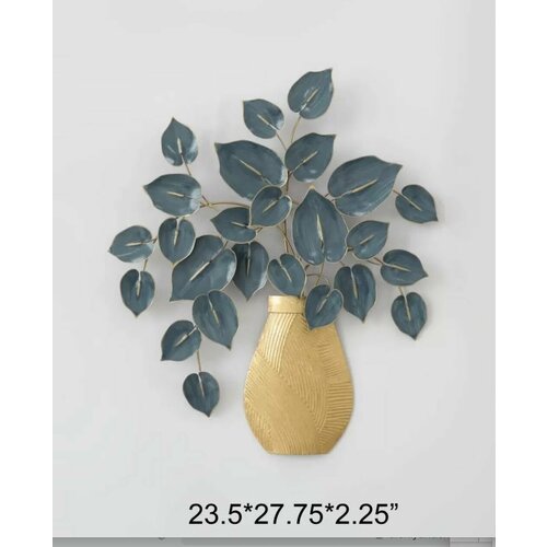 Панно настенное декоративное Ваза 69х62 см / Картины для интерьера на стену декор для дома интерьера