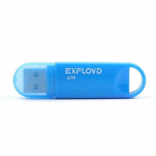 USB-флэшка Exployd 570, 4 Гб, синяя, 1 шт exployd 32gb 570 синий