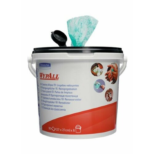 7775 Чистящие салфетки WypAll Cleaning Wipes в большой тубе