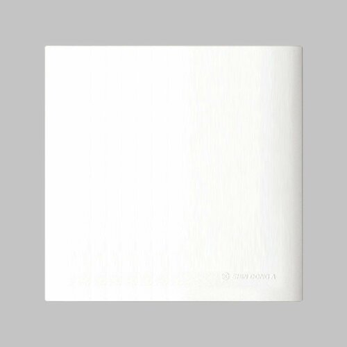 Крышка двойной монтажной коробки декоративная, Shin Dong-A, Белая.