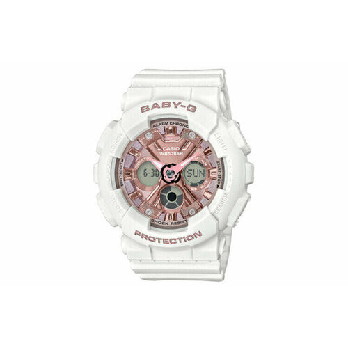 Наручные часы CASIO, белый наручные часы casio baby g casio ba 130sp 4a розовый