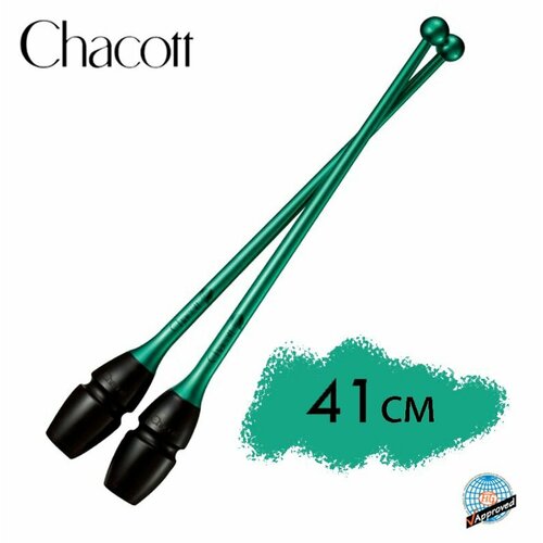 Булавы CHACOTT 41см Hi-Grip с улучшенным захватом (137) Изумрудный FIG