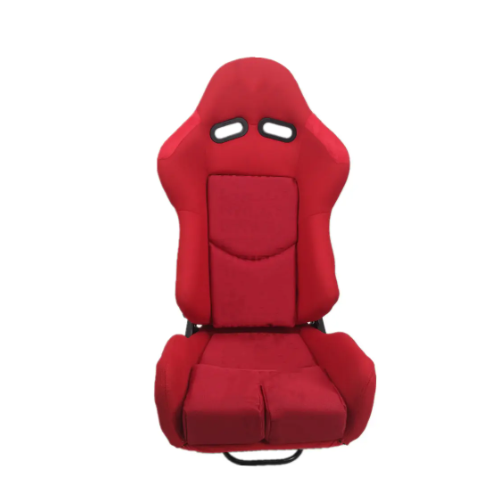 Спортивное гоночное сиденье Jbr 1020 Red: Ковшеобразное, из стекловолокна и углепластика с тканевой спинкой, универсальное арт. 1020R
