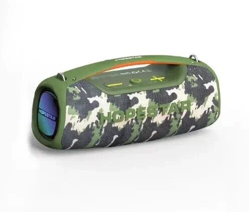 Портативная Беспроводная Bluetooth 100W Hopestar A60 (черный). Караоке Система. Беспроводной Микрофон. Беспроводная колонка с беспроводным микрофоном (черный) — фото 1