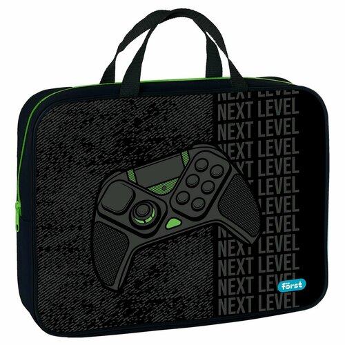 Папка текстильная с ручками 1 отделение А4 Fоrst Play the game 35026580мм текстиль на молнии 810₽