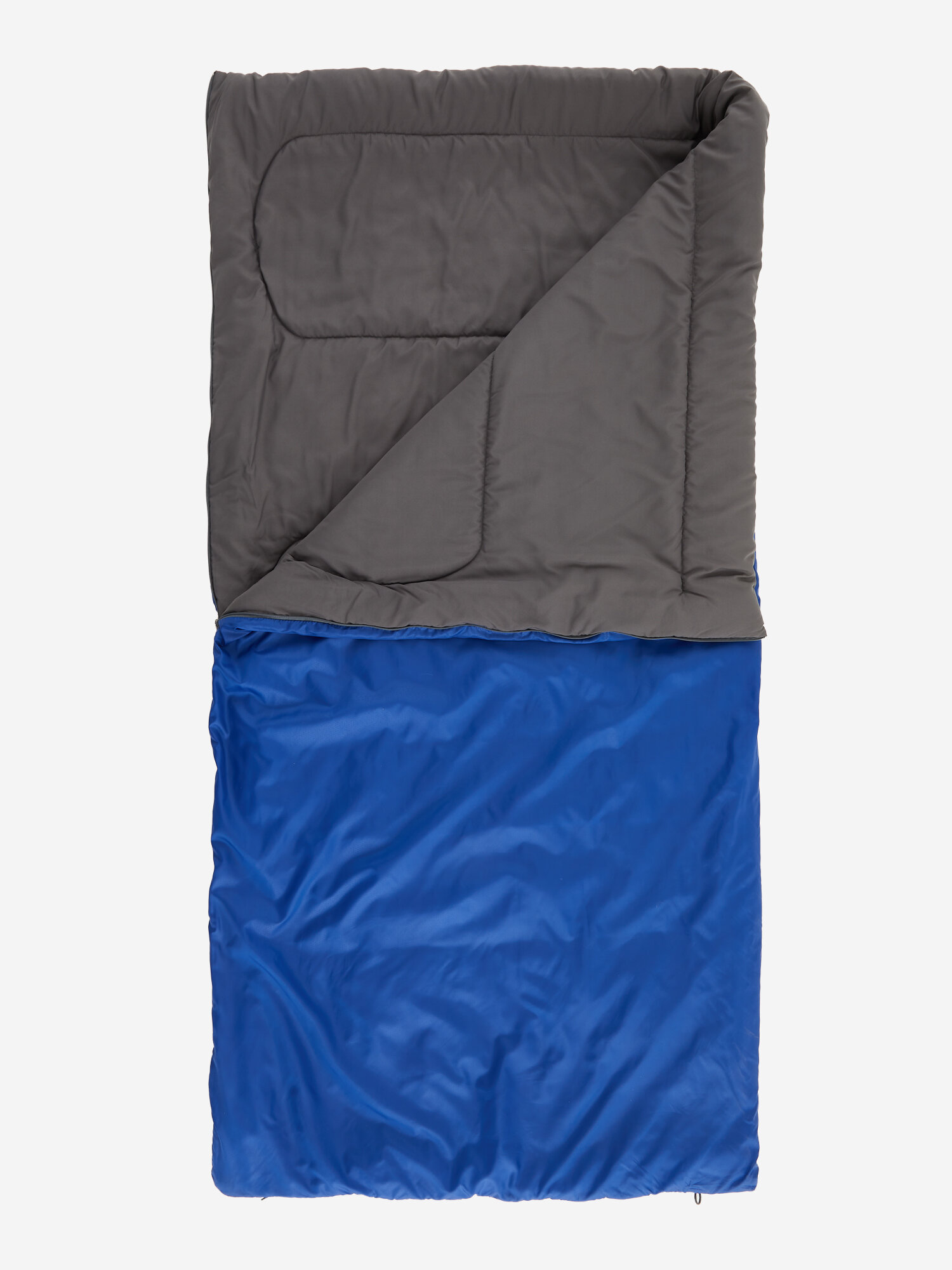Спальный мешок Outventure Oregon +15 Синий; RUS: 180-200, Ориг: one size