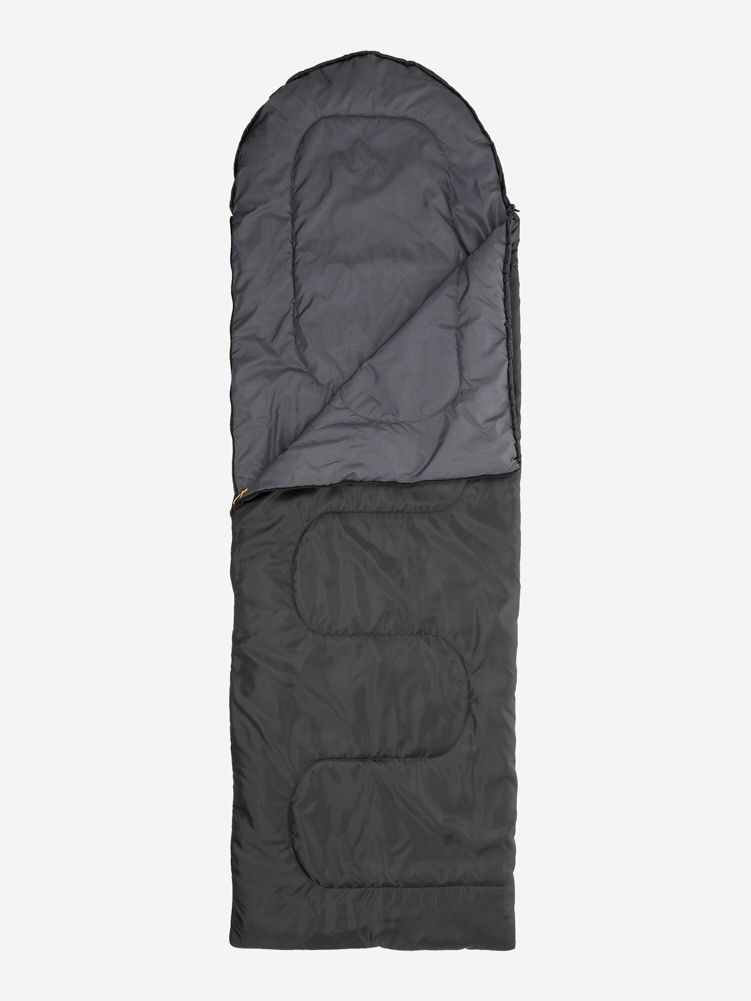 Спальный мешок Outventure Comfort +20 правосторонний Черный; RUS: Б/р, Ориг: one size