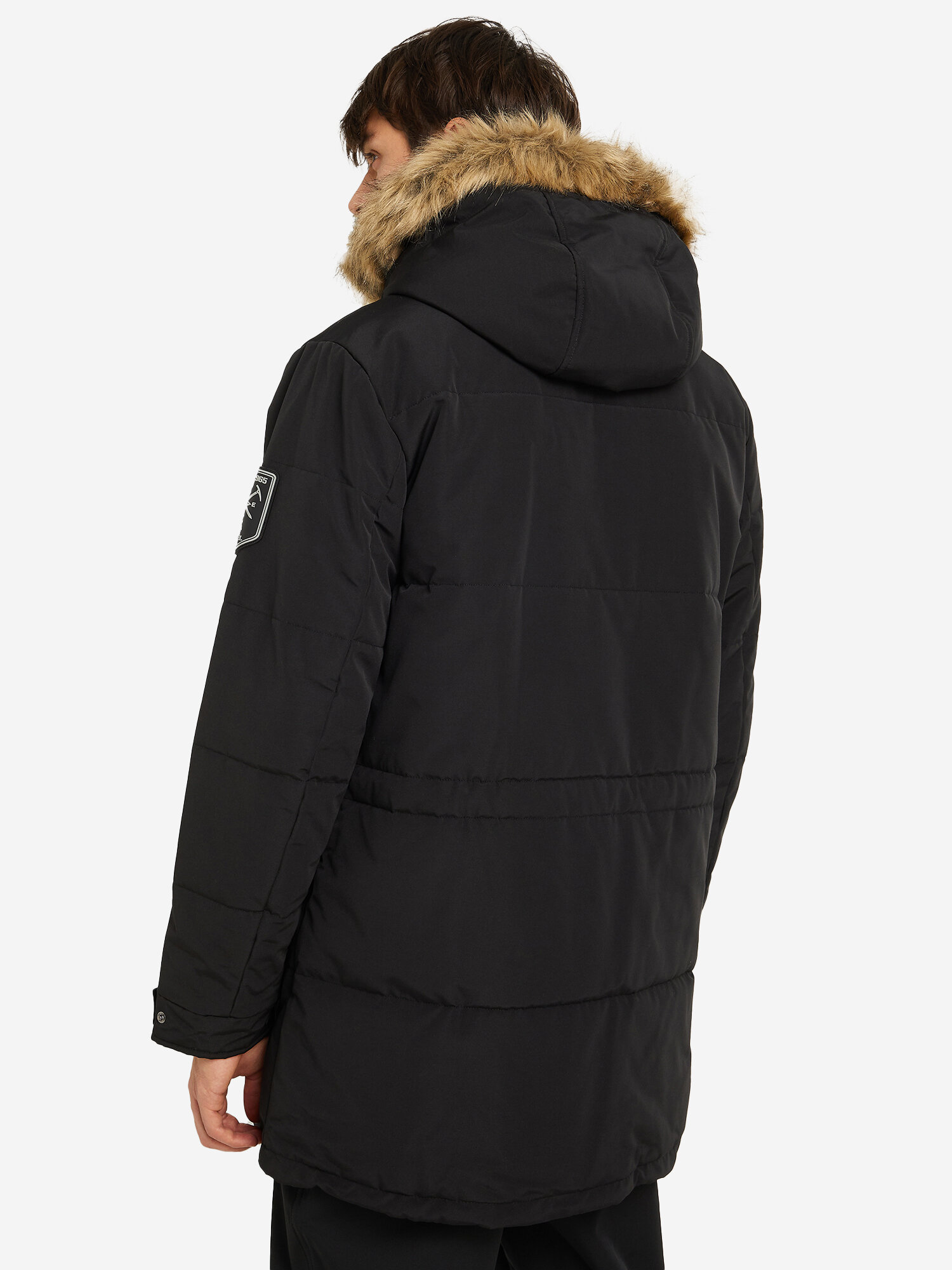 Парка Camel Men's jacket, размер M, черный — фото 1