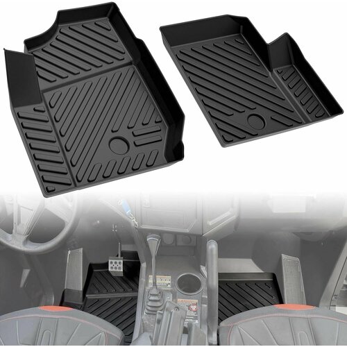 Ковры защитные в салон для Polaris General 2016-2021 Kemi Moto VPFLPO7U1