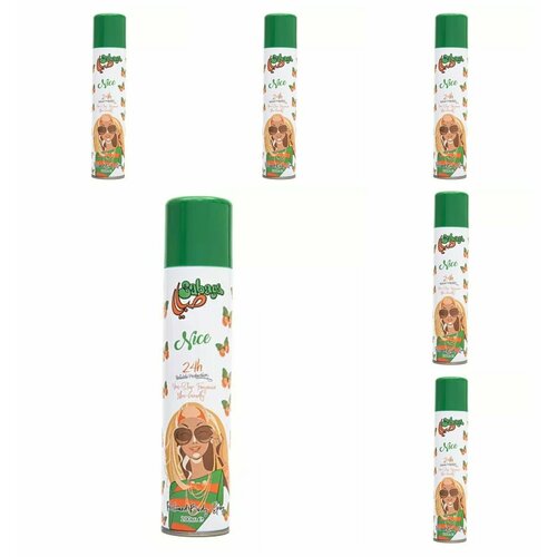 ATAK Sabaya Nice Дезодорант женский, 200 мл, 6 штук.