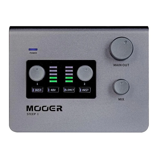 Mooer STEEP I silver/black usb аудио интерфейс