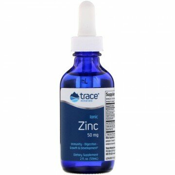 Жидкий ионный цинк Trace Minerals Liquid Ionic Zinc 50 mg 59 ml