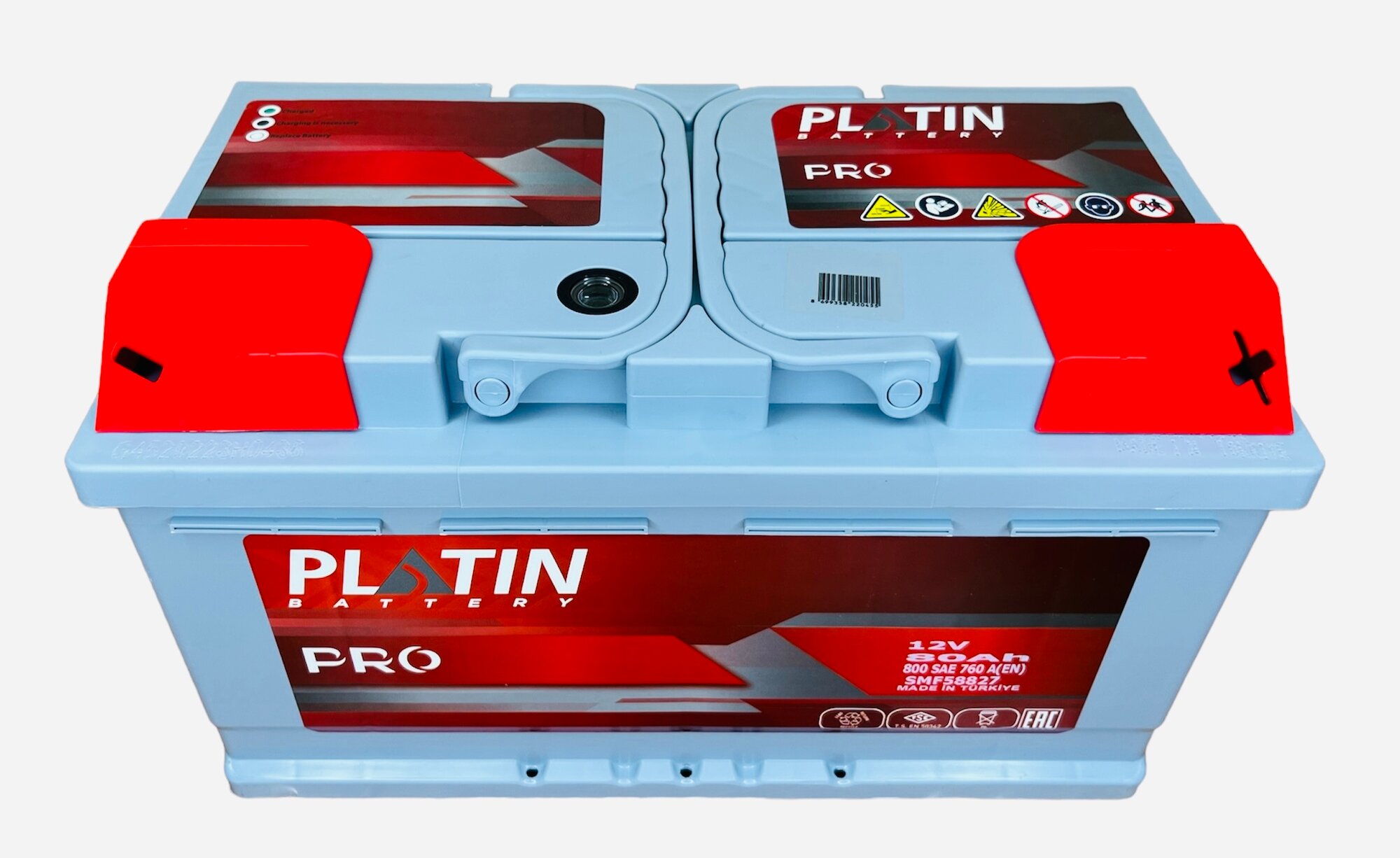 Аккумулятор автомобильный Platin Pro 80 Ач 760 A о. п. низкий SMF L4B 315х175х175