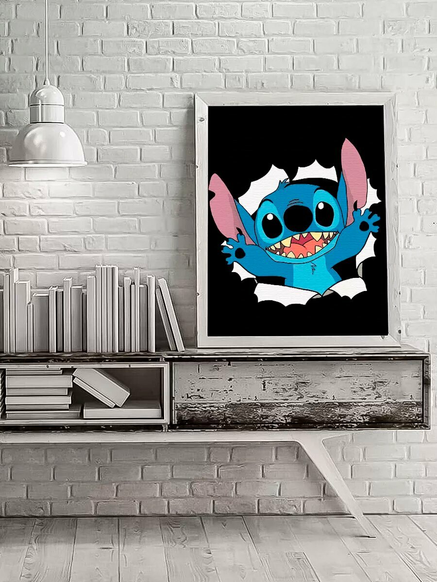 Картина по номерам Стич — фото 1