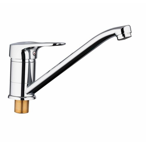 Кран смеситель для кухни Фрап F4904 однорычажный хром