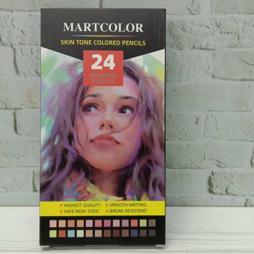 Карандаши 24 цв. Martcolor AN-88 