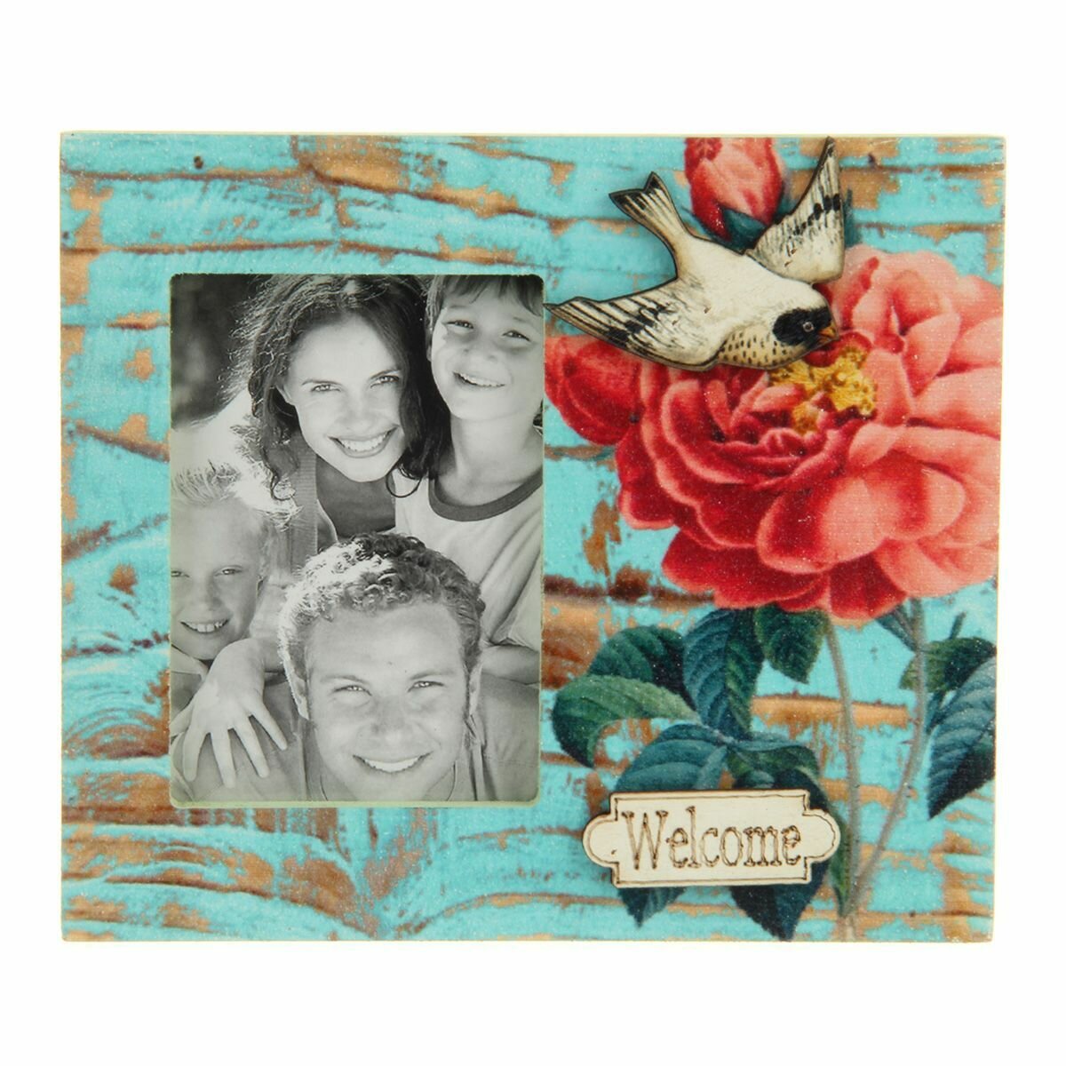 Фоторамка из МДФ для фотографии размером 5,5*8 см, Smiles, 130562