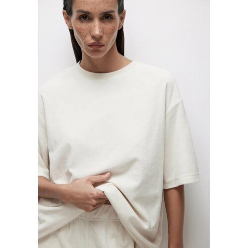 фото Футболка belle you terry jam, размер m/l, белый