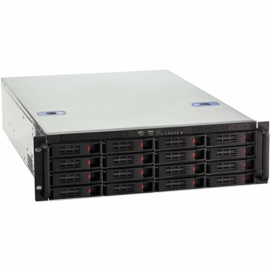 Корпус серверный ExeGate Pro 3U660-HS16 500 Вт black