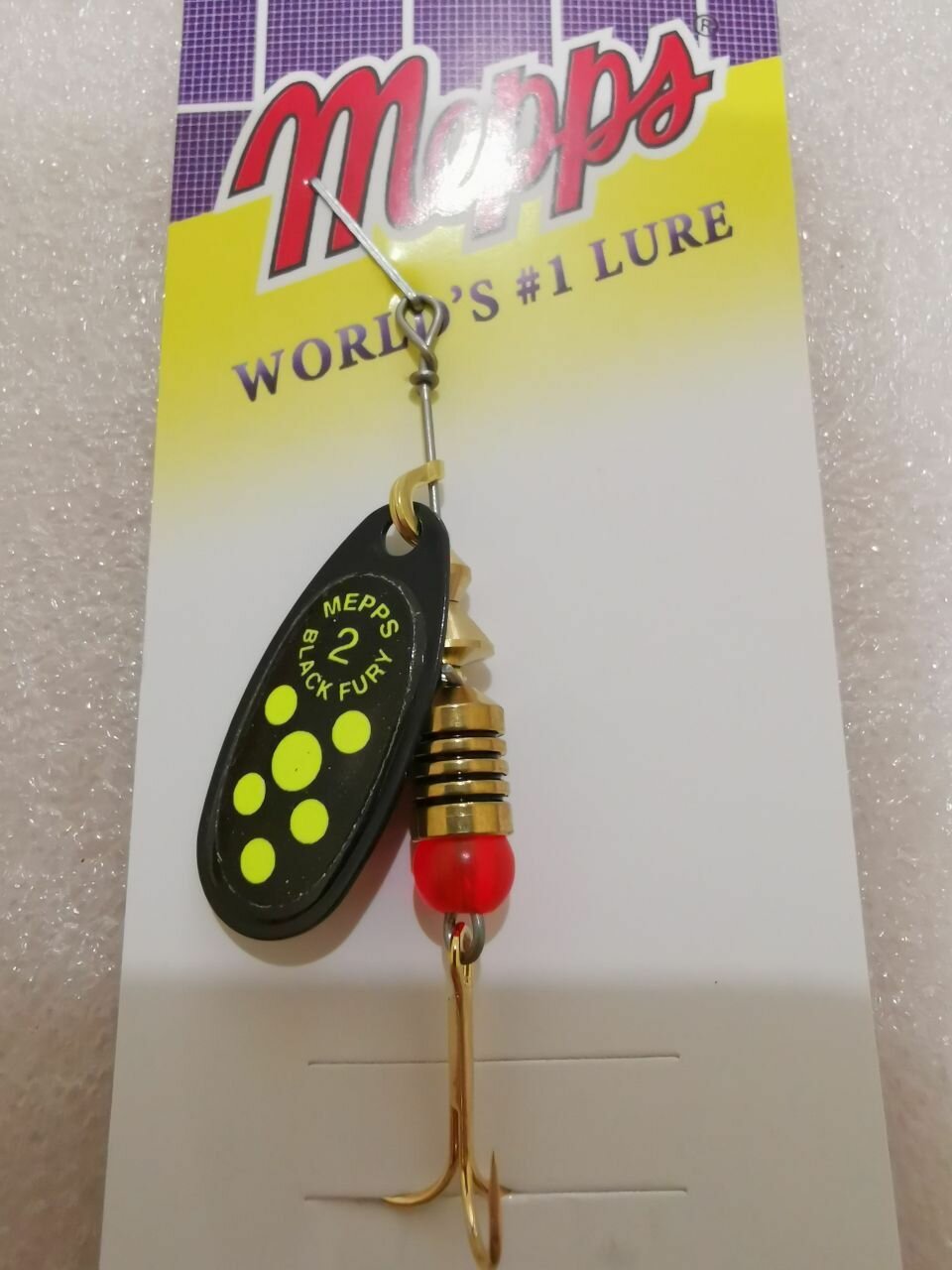 Блесна Mepps BLACK FURY CHARTREUSE NR #2 (4,5г)