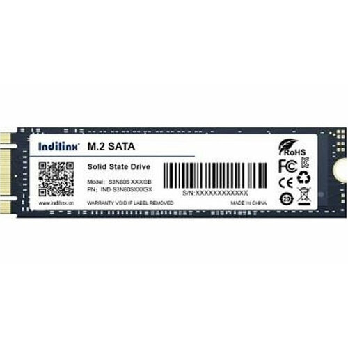 SSD жесткий диск M2 2280 SATAIII 256GB IND-S3N80S256GX INDILINX 274700₽