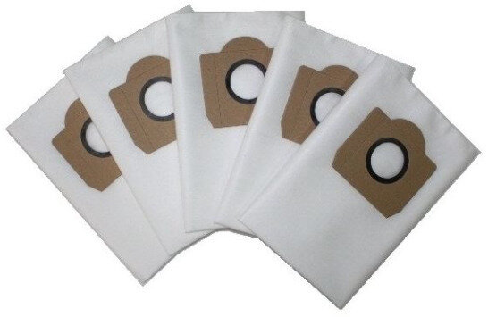 фото Мешки пылесборники ROCKSTAR Professional R4 (5шт) для пылесоса KRESS, Dewalt, AEG, NT, Hitachi, Milwaukee и др.