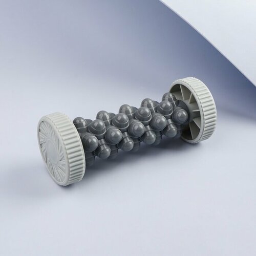 Массажёр для рук и ног роликовый 175 7 7 см цвет серый 574₽