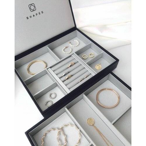 Органайзер для украшений и часов SHAPES, шкатулка для бижутерии и ювелирных изделий