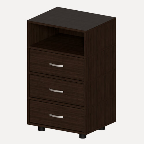 Изображение товара Комод СитиМебель-6 Ширина 50 см, Глубина 50 см, Высота 83 см, цвет: Венге