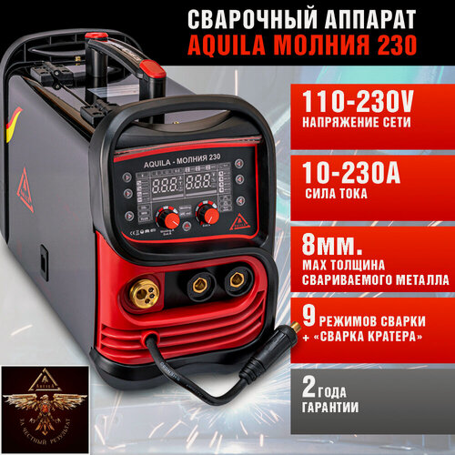 Изображение товара Сварочный полуавтомат Синергия Молния 230 Aquila