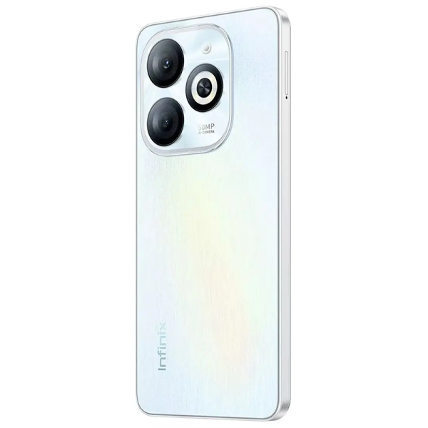Смартфон Infinix Smart 8 Pro 4/256 ГБ, Dual nano SIM, Galaxy White — фото 1