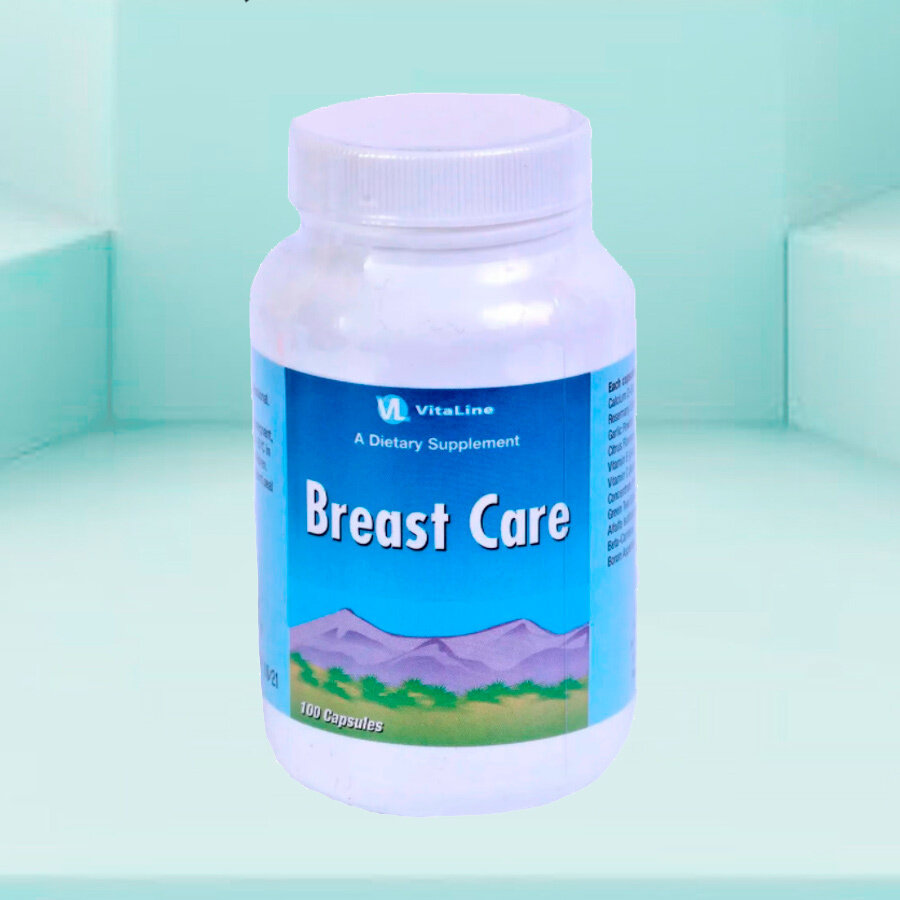 Лекарства От Рака Молочной Железы Брэст Кэйр Виталайн / Breast Care (капсулы по 639 мг) - комплексный натуральный препарат для предупреждения воспалительных и гормональных нарушений в молочной железе