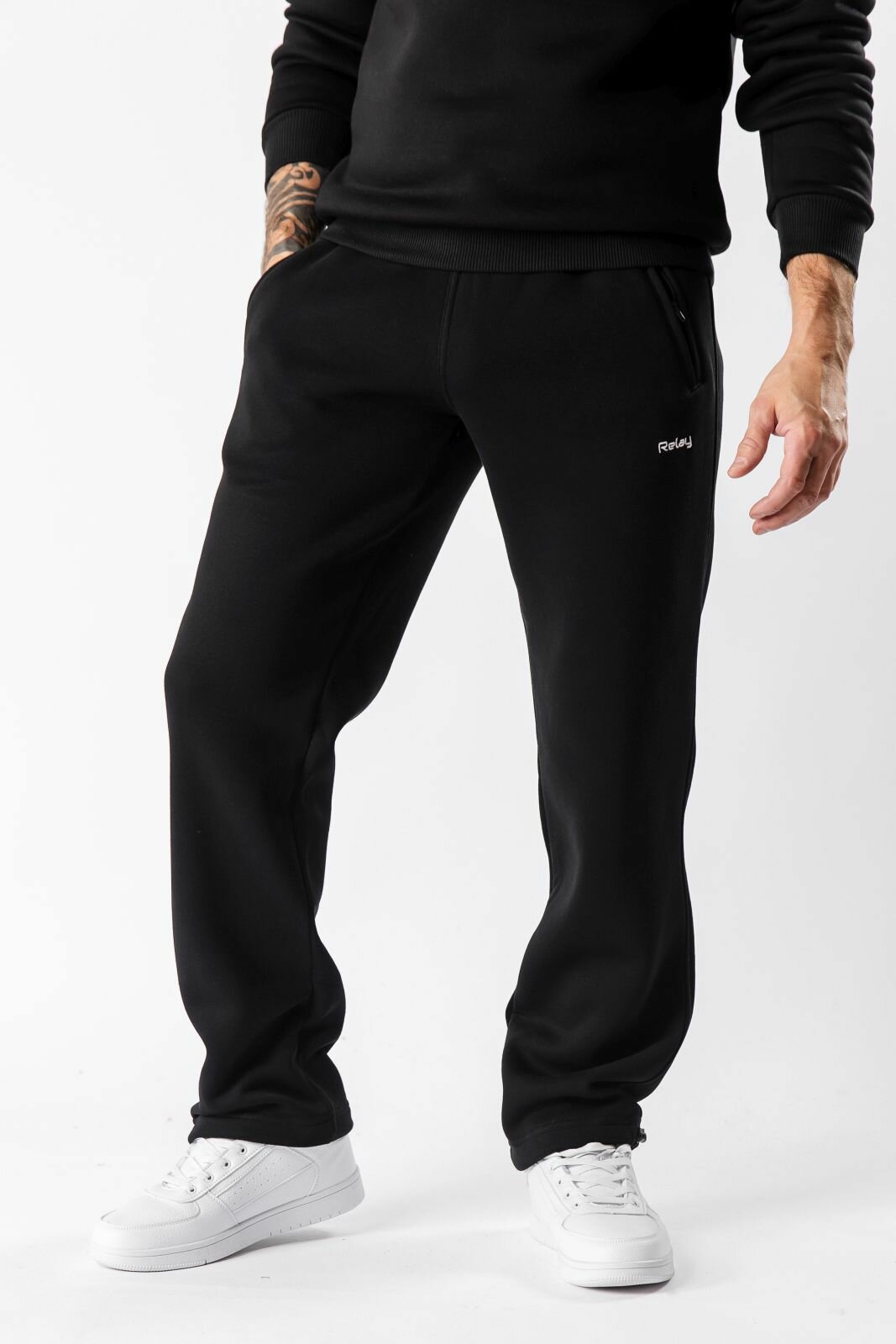 Брюки спортивные Relay размер 56 чёрный