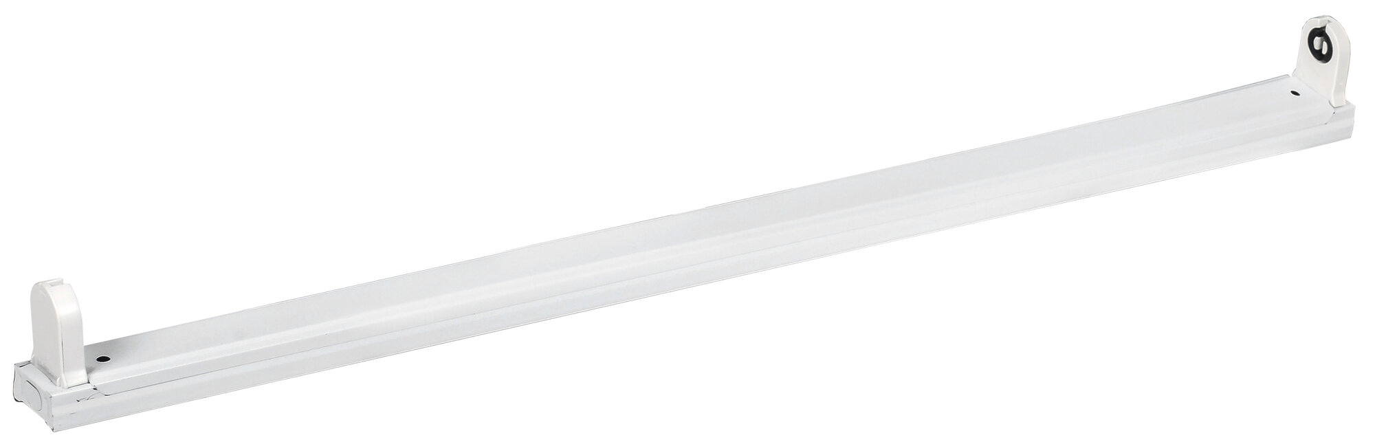 Светильник ДБО 1000 IEK, LED лампа 1хТ8 600мм, IP20, 220-240В, металл, белый, настенно-потолочный