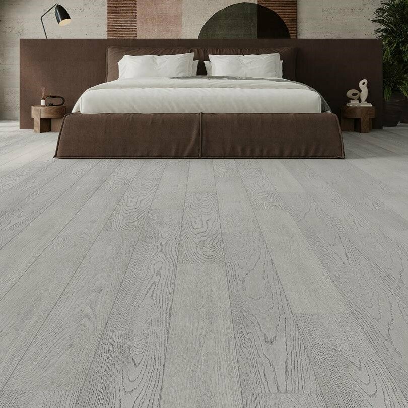 фото Ламинат Kastamonu La Moena Monte Cristallo LM-12 Ясень Конти (159х1380мм), 1.975м кв, 9 шт/уп