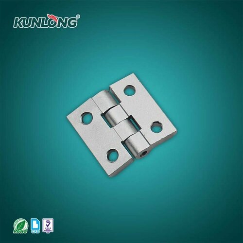 SK2-018AL Петля накладная кунлонг, алюминий, 40*40мм, 2 шт.