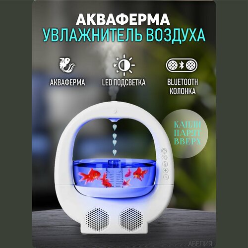 Увлажнитель воздуха для дома настольный с подсветкой Аромадиффузор электрический 3850₽