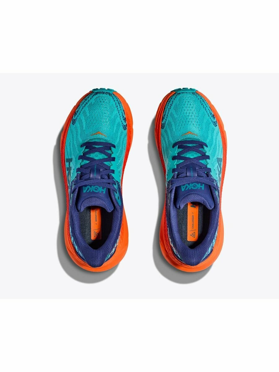 Кроссовки HOKA ONE ONE W CHALLENGER ATR 7 WIDE, размер 36,5RU / EU37,5 / US6B / JPN23, зеленый — фото 1