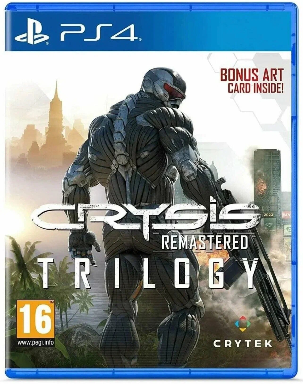 Игра на диске Crysis Trilogy для PS4 (диск, русская озвучка)
