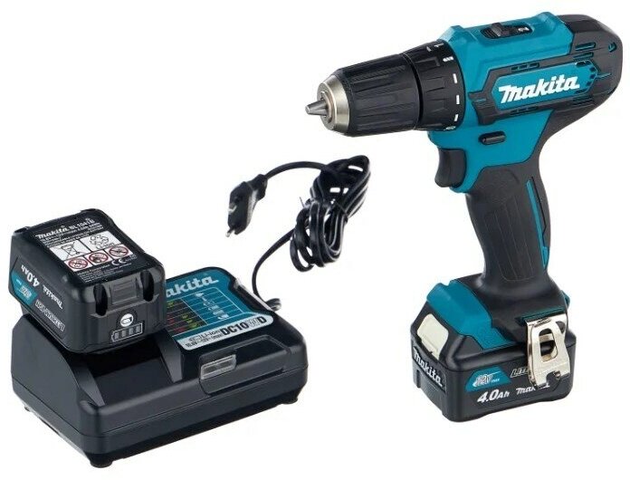 Аккумуляторная дрель-шуруповерт Makita DF333DWME — фото 1